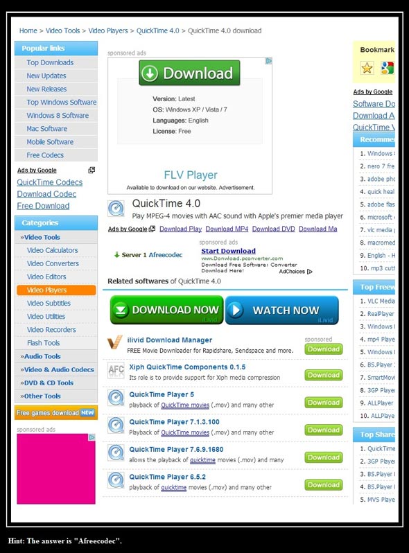 correct download link